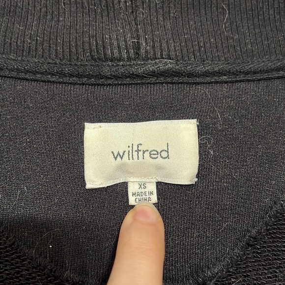 Aritzia Heather Black Diderot Sweater - Picture 5 of 11